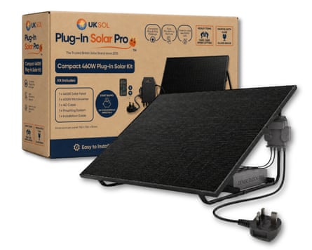 UKSOL 460W Plug-In Solar Pro kit