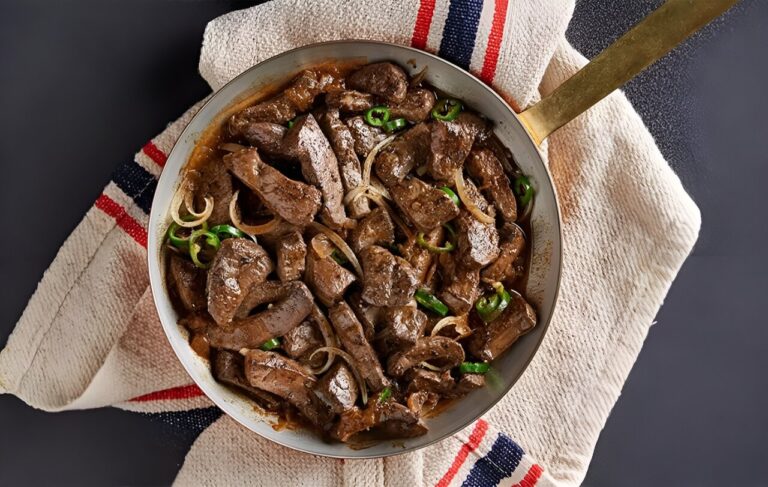 طرز تهیه جغور بغور با دل مرغ