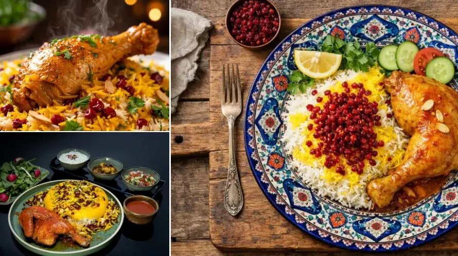 طرز تهیه زرشک پلو با مرغ مجلسی